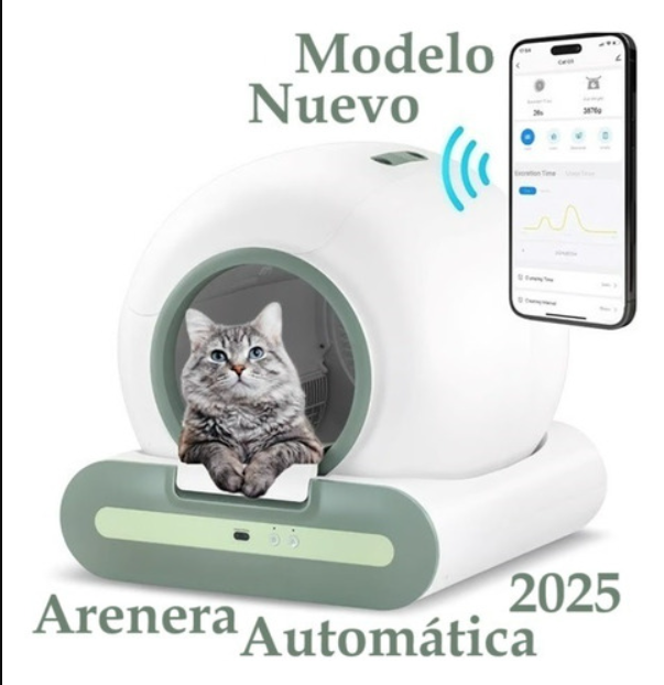 Miniatura 2 de ARENERO WIFI INTELIGENTE AUTOMATICO GATO